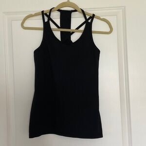 GAP Black Strappy Tank Top